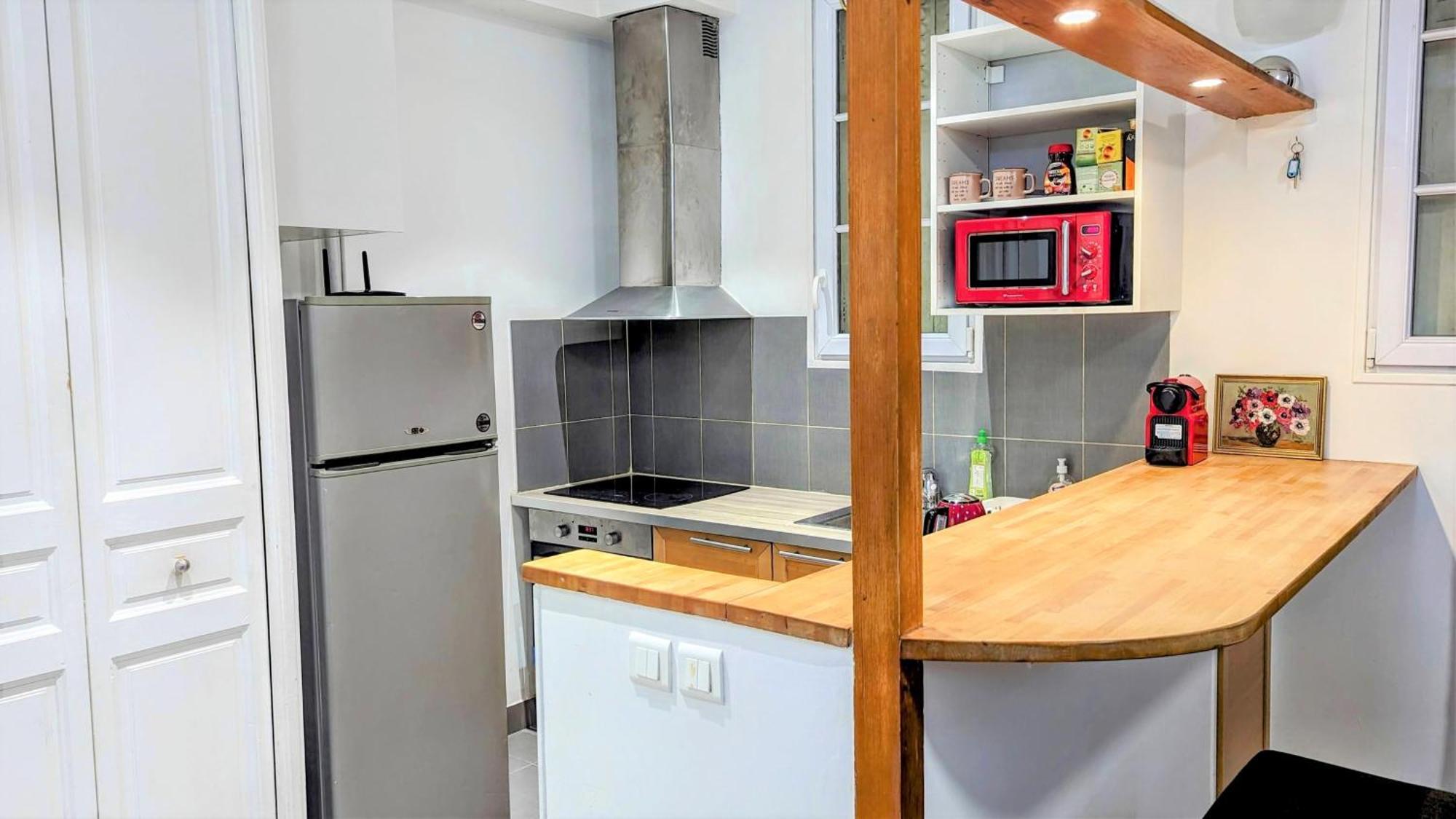 Studio Jaures - Equipped Studio Near Paris With Private Bathroom Монруж Экстерьер фото